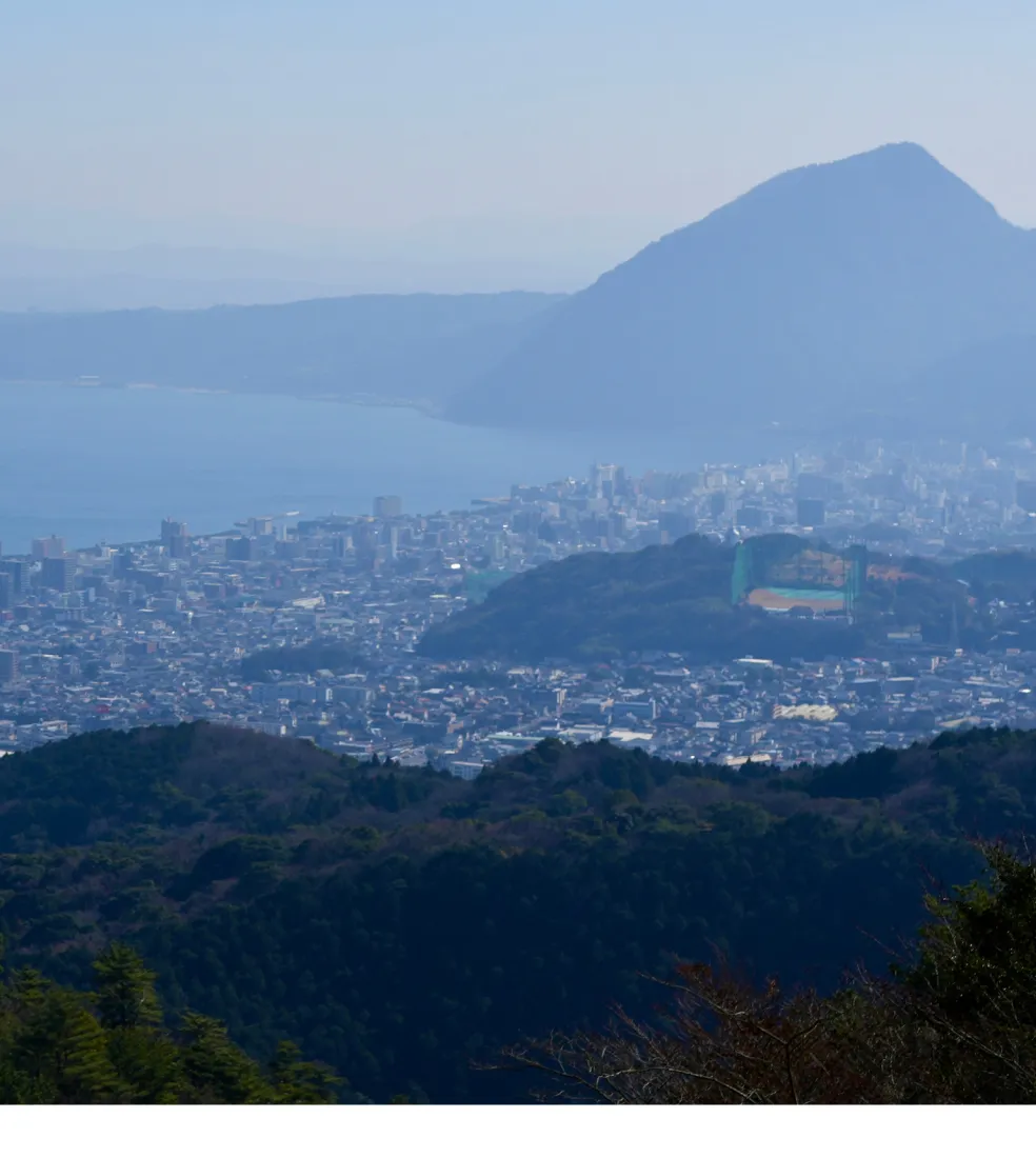別府湾の風景