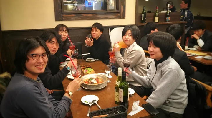 社員やアルバイトとの打ち上げ